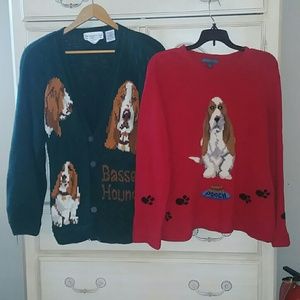 Basset hound sweaters (2)
